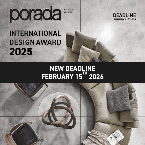 PORADA INTERNATIONAL DESIGN AWARD 2025