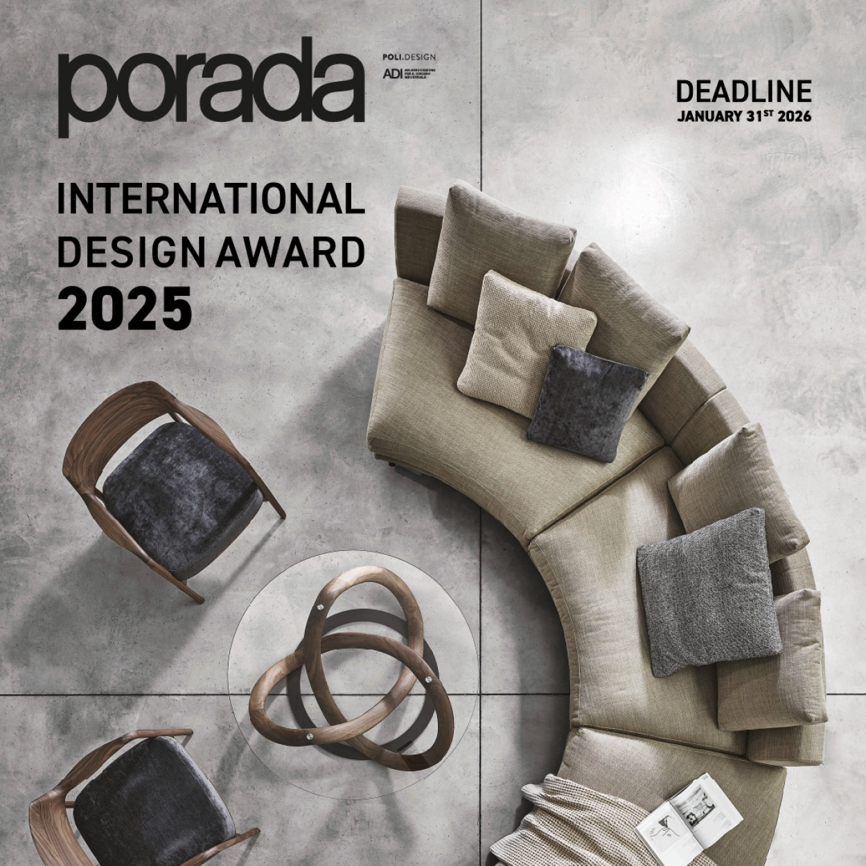 I VINCITORI DEL PORADA INTERNATIONAL DESIGN AWARD 2025