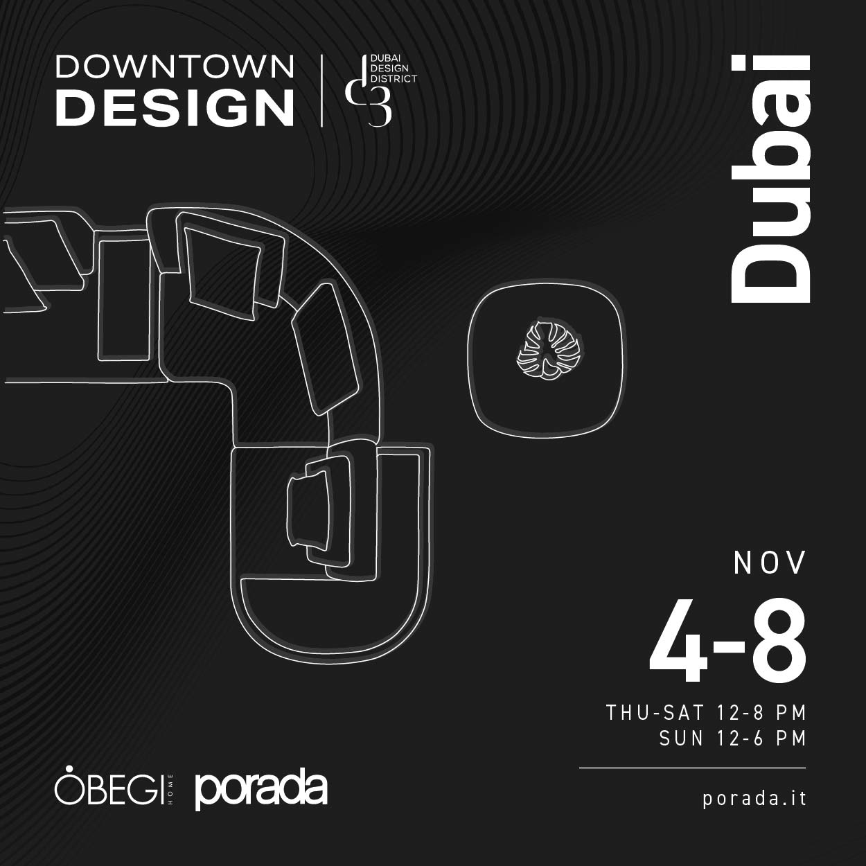 PORADA A DOWNTOWN DESIGN DUBAI 2026